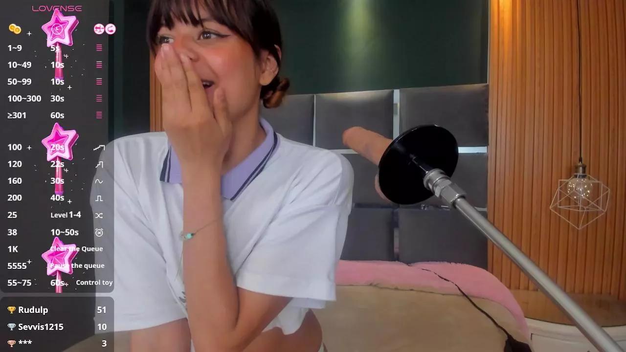 Cling to live show with AntonellaJones1 from Cam4 