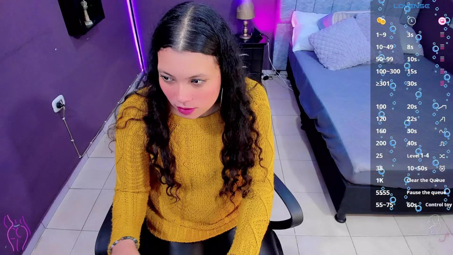 Cling to live show with Lana_stone_ from Cam4 