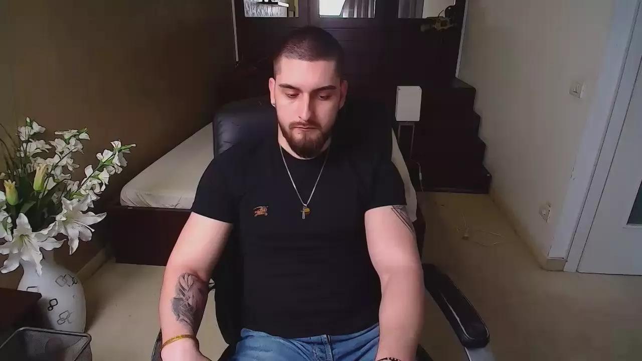 Cling to live show with MatiasDean from Cam4 