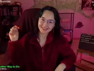 Cling to live show with frogessjay from Chaturbate 