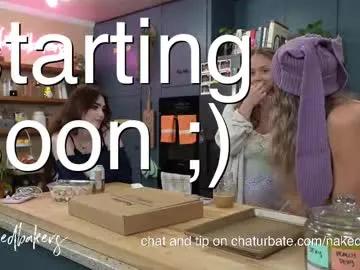 nakedbakers — Starting soon... <3