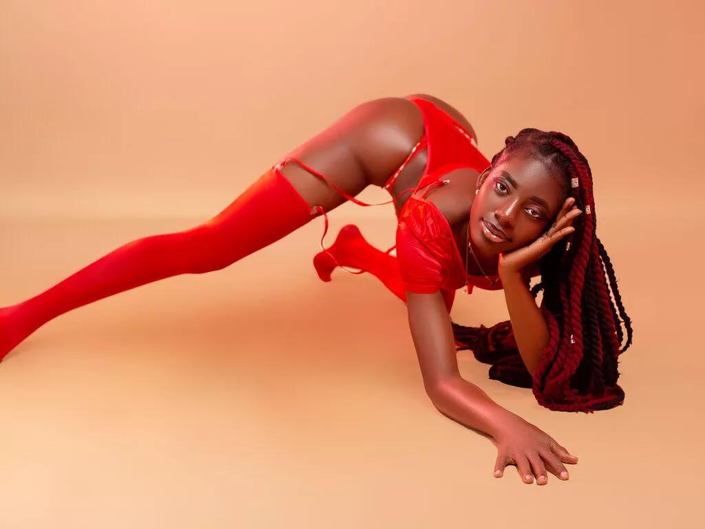 Cling to live show with TaraToure from LiveJasmin 