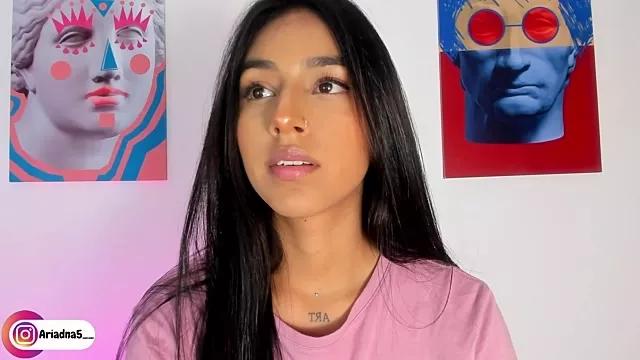 Cling to live show with Ariadna5 from StripChat 