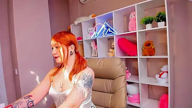 Cling to live show with Christine_Wallker from StripChat 