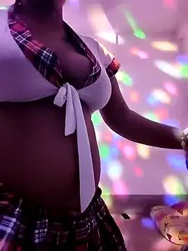 Cling to live show with Hotty-Moni from StripChat 