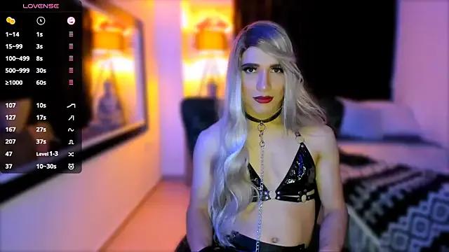 Cling to live show with Issabella_Davinci from StripChat 