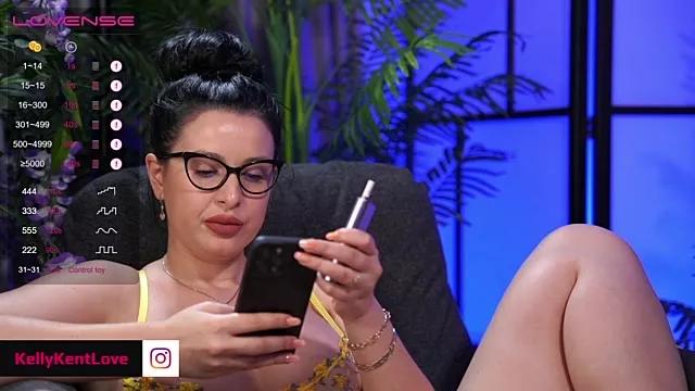 Cling to live show with kelly_kent from StripChat 
