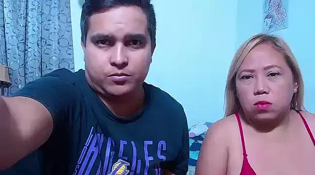Cling to live show with lucasandSofi from StripChat 