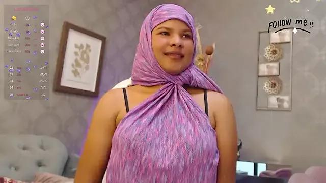 Cling to live show with meily_soon from StripChat 