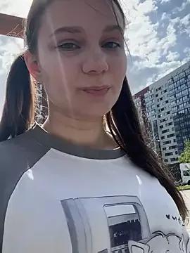 Cling to live show with MisaVi from StripChat 