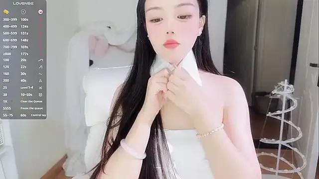 StripChat MM-feifei is Freechat MM-feifei — Puppy lying down from behind