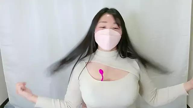 Cling to live show with rin-ch from StripChat 