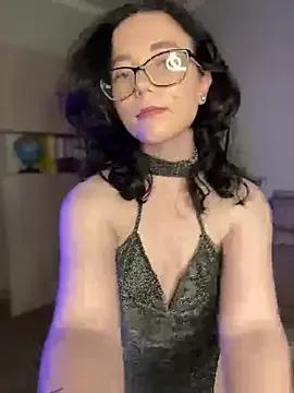 Cling to live show with RinaShy from StripChat 