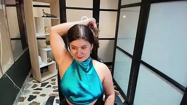 Cling to live show with RosalineGrey from StripChat 