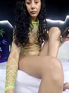 Cling to live show with SelenSummer from StripChat 