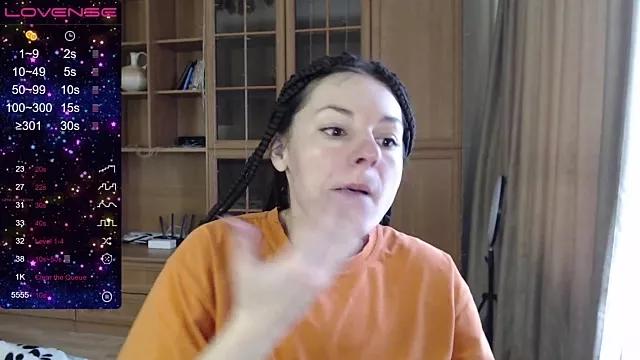 Cling to live show with Stacy_Davice from StripChat 