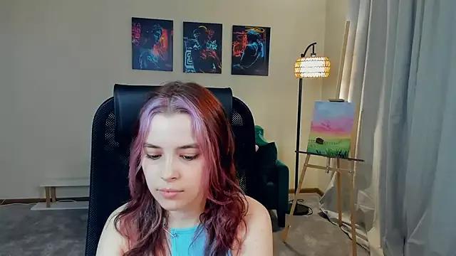 Cling to live show with VedaSchulz from StripChat 