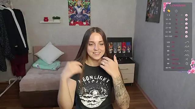 Cling to live show with Violetwin from StripChat 