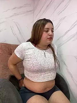 Cling to live show with Ximena_20x from StripChat 